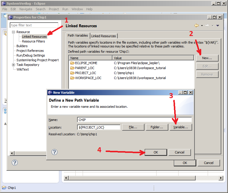 Setting Environment Variables