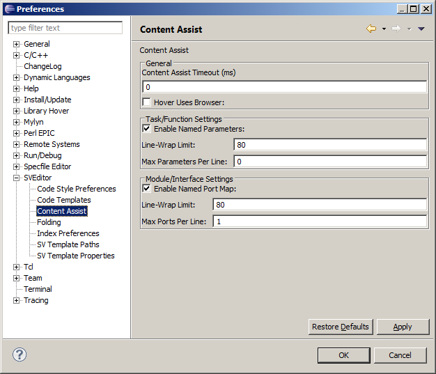 Outline Filters